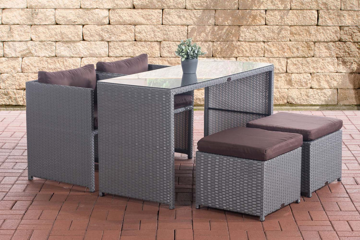CLP Sitzgruppe Tahiti Terrabraun – Produktabbildung 9