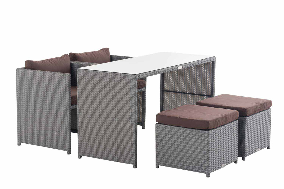 CLP Sitzgruppe Tahiti Terrabraun – Produktabbildung 10