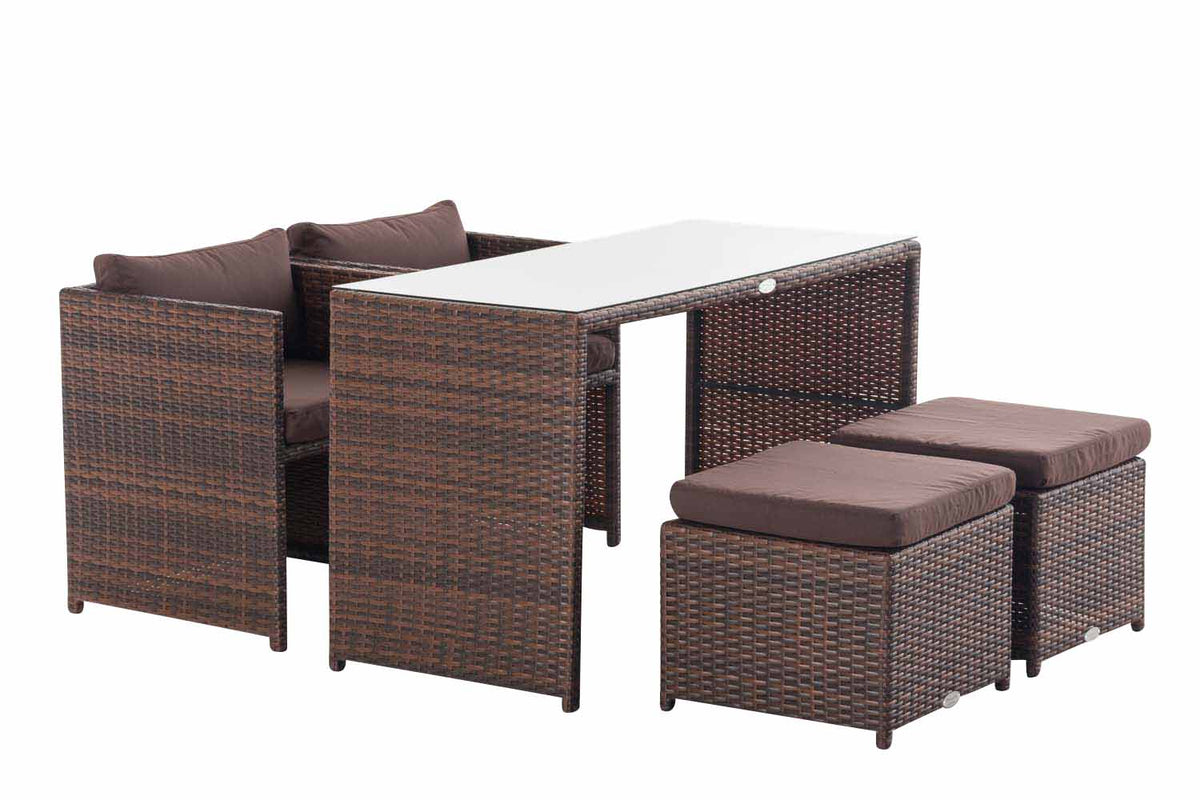 CLP Sitzgruppe Tahiti Terrabraun – Produktabbildung 2