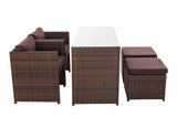 CLP Sitzgruppe Tahiti Terrabraun – Produktabbildung 3