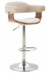 Barhocker Natal Stoff Walnuss
