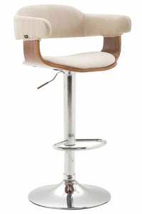 Barhocker Natal Stoff Walnuss