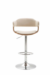 Barhocker Natal Stoff Walnuss