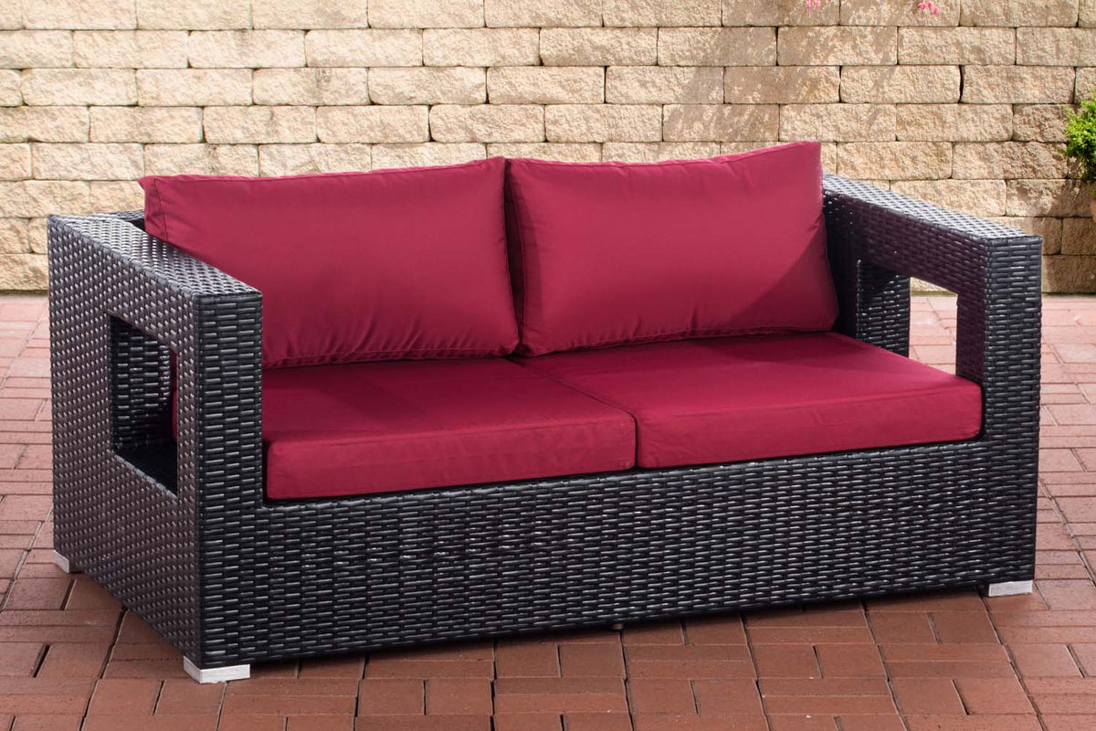 CLP 2er Sofa Honolulu rubinrot – Produktabbildung 6