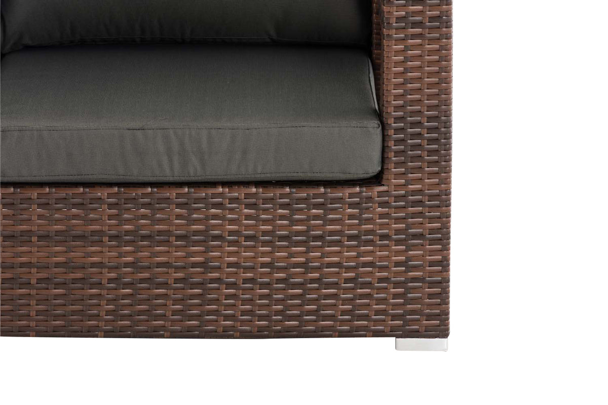 CLP 2er Sofa Honolulu anthrazit – Produktabbildung 4