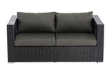 CLP 2er Sofa Honolulu anthrazit – Produktabbildung 6