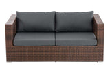CLP 2er Sofa Honolulu eisengrau – Produktabbildung 2