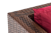 CLP 2er Sofa Honolulu rubinrot – Produktabbildung 4