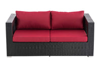 CLP 2er Sofa Honolulu rubinrot – Produktabbildung 7