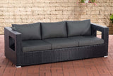 CLP 3er Sofa Honolulu anthrazit – Produktabbildung 5