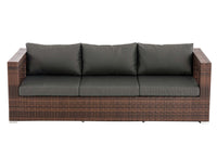 CLP 3er Sofa Honolulu anthrazit – Produktabbildung 2