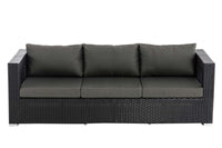 CLP 3er Sofa Honolulu anthrazit – Produktabbildung 6