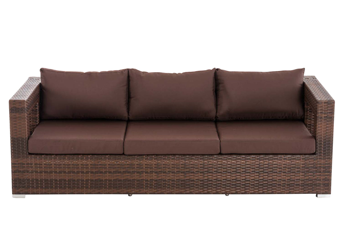 CLP 3er Sofa Honolulu terrabraun – Produktabbildung 2
