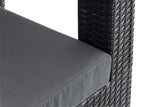 CLP Polyrattan Garten Sessel Honolulu eisengrau – Produktabbildung 10