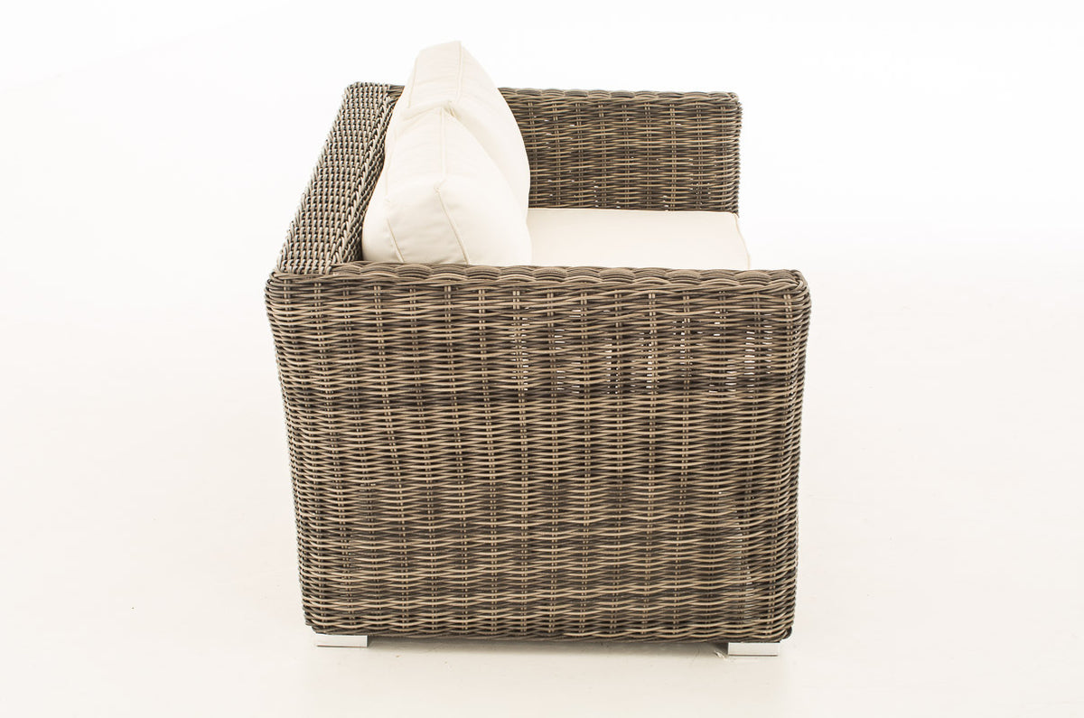 CLP 2er Sofa Mandal Cremeweiss – Produktabbildung 4