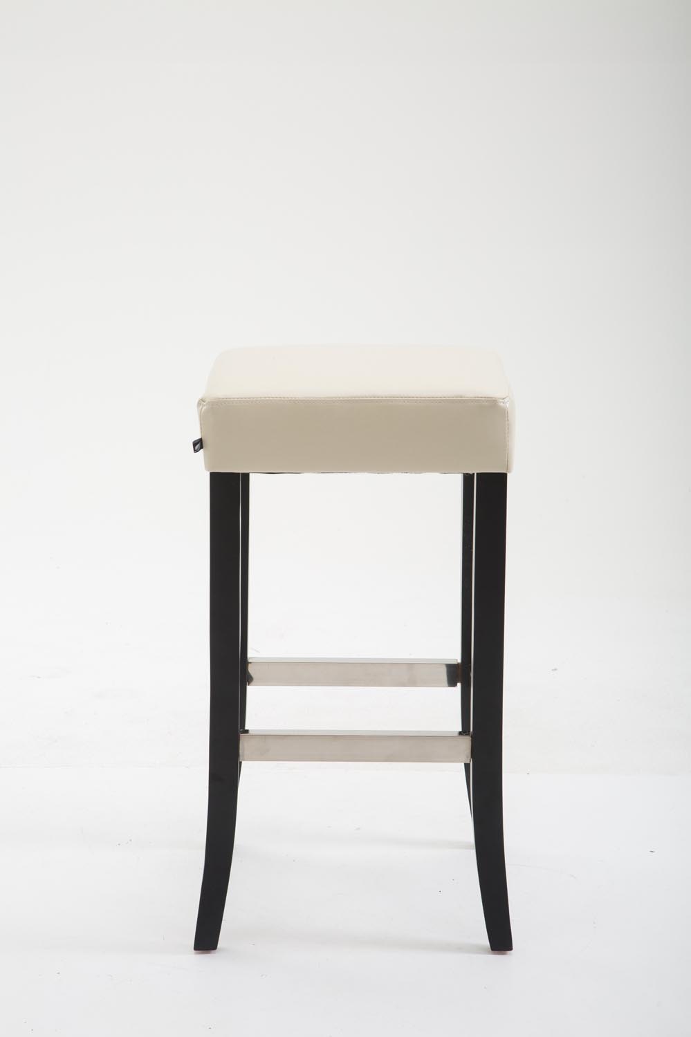 CLP 2er Set Barhocker Venta Kunstleder schwarz – Produktabbildung 4