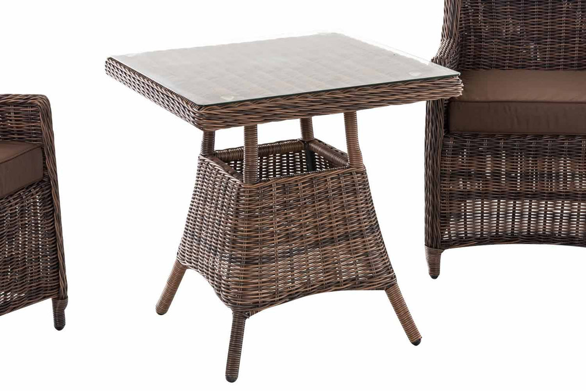CLP Sitzgruppe Hana 5mm terrabraun – Produktabbildung 4