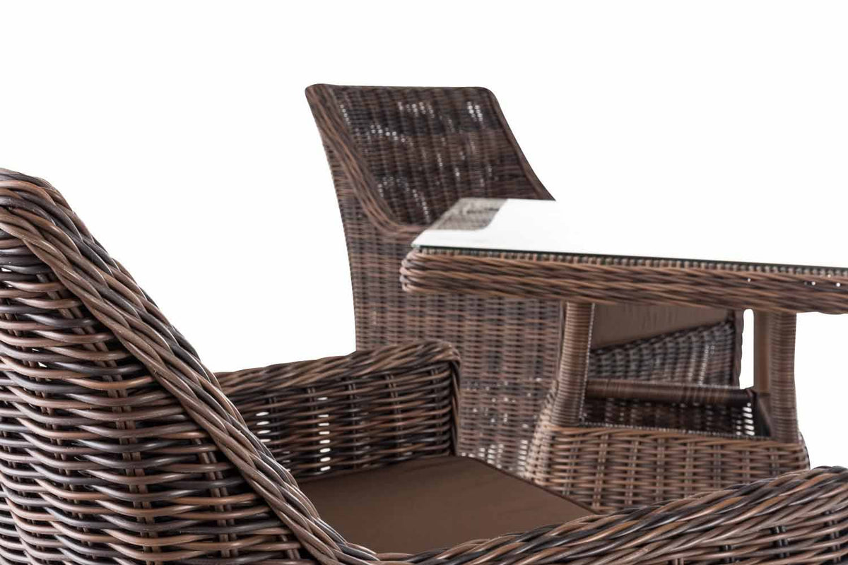 CLP Sitzgruppe Hana 5mm terrabraun – Produktabbildung 6