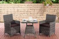 CLP Sitzgruppe Varberg 5mm terrabraun – Produktabbildung 6
