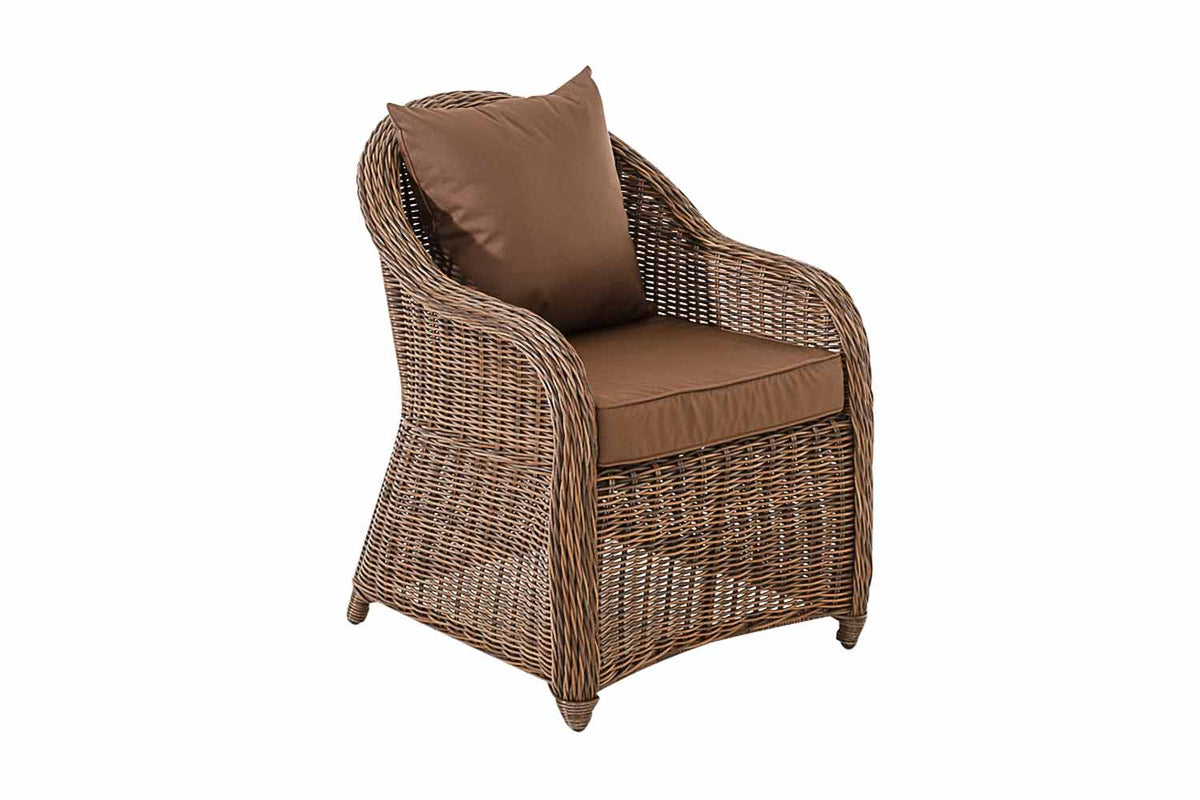 CLP 4er Set Sessel Stavanger / Farsund Terrabraun – Produktabbildung 2