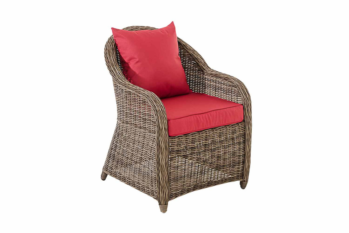 CLP 4er Set Sessel Stavanger / Farsund Rubinrot – Produktabbildung 10