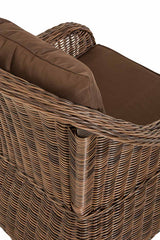 CLP 4er Set Sessel Stavanger / Farsund Terrabraun – Produktabbildung 6