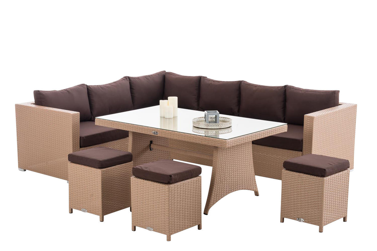 CLP Sitzgruppe Sorano terrabraun – Produktabbildung 2