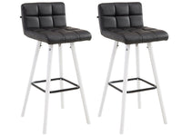 CLP 2er Set Barhocker Lincoln V2 weiß – Produktabbildung 4