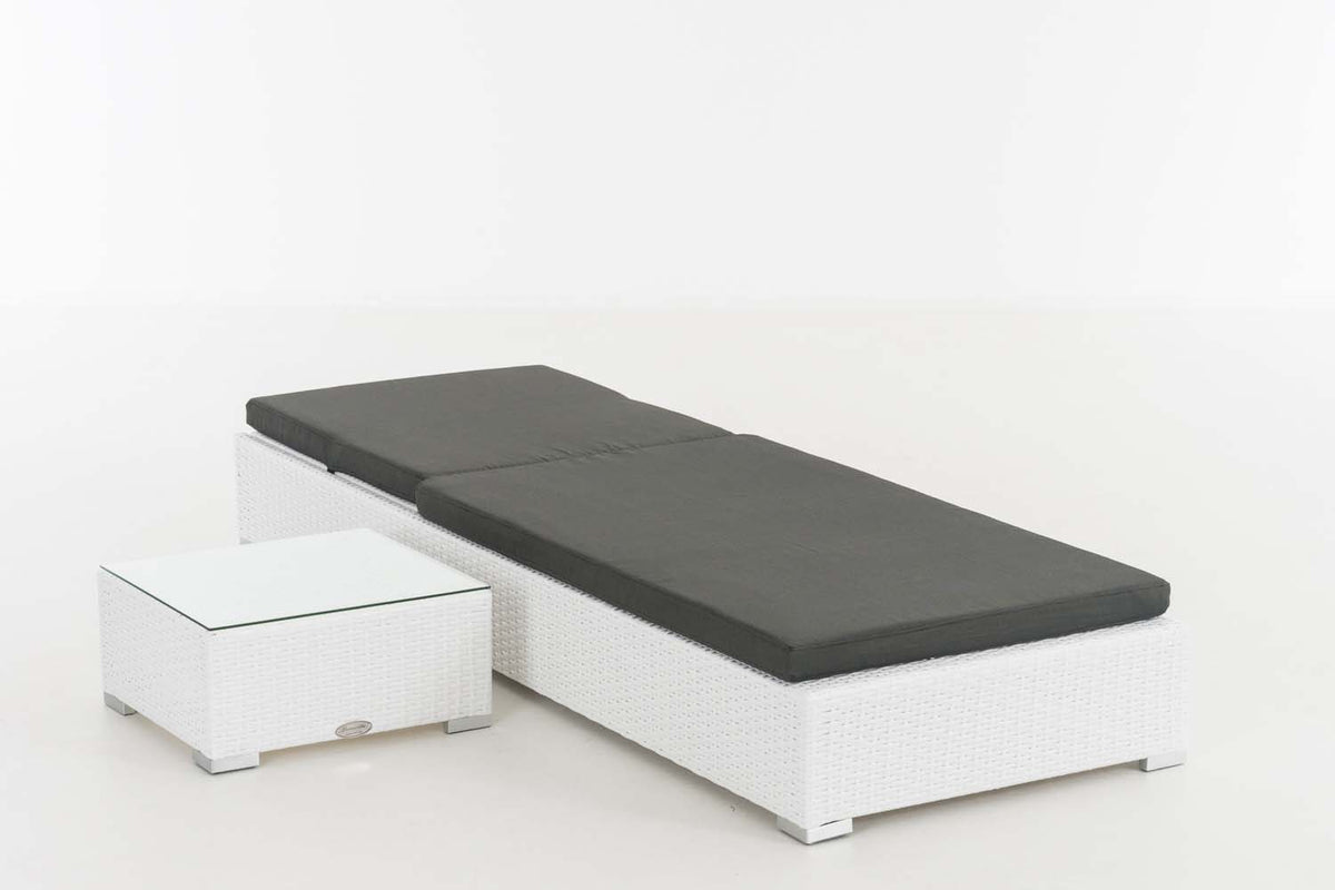CLP Sonnenliege Nadi mit Tisch anthrazit – Produktabbildung 7