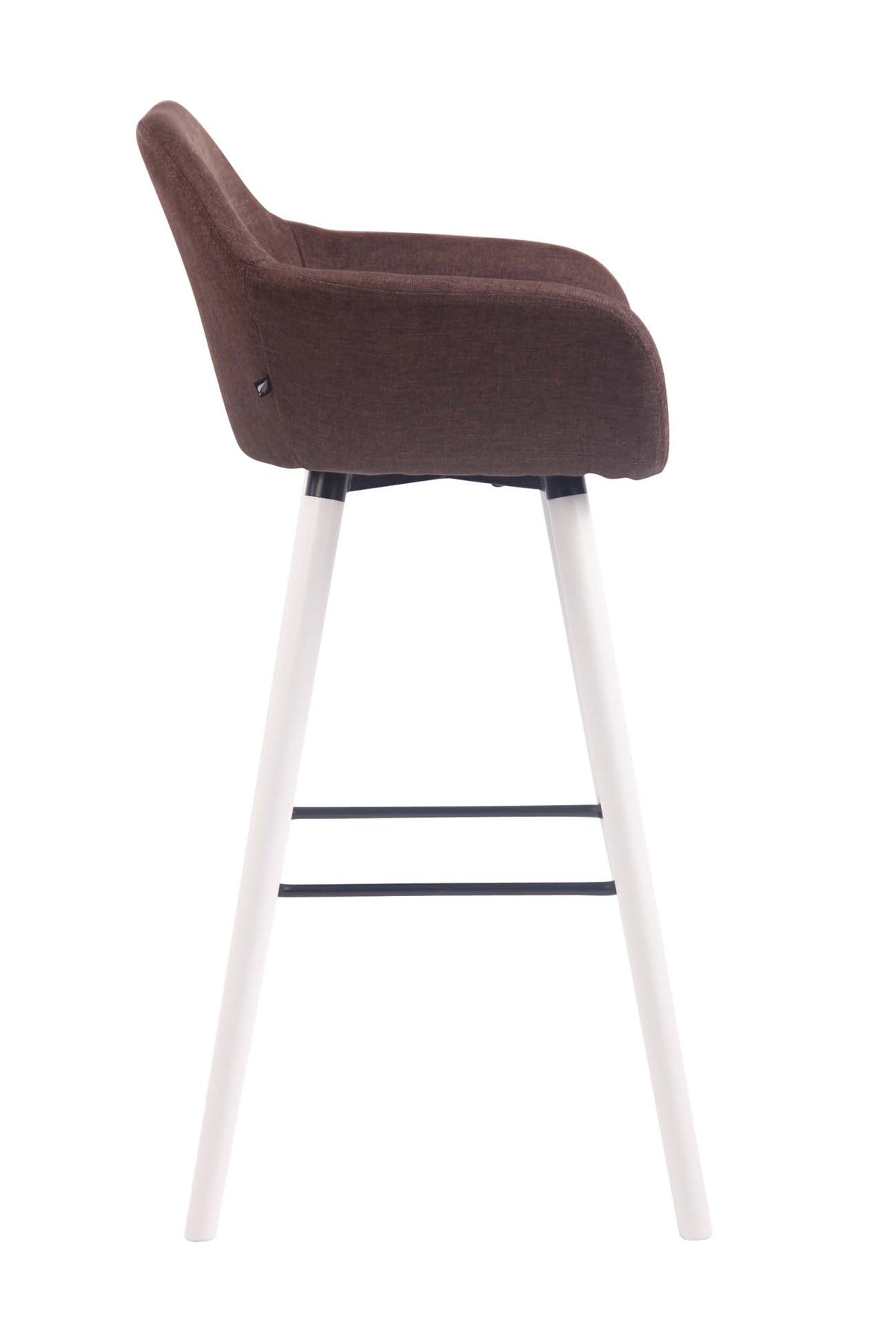 CLP Barhocker Adelaide Stoff weiß – Produktabbildung 8