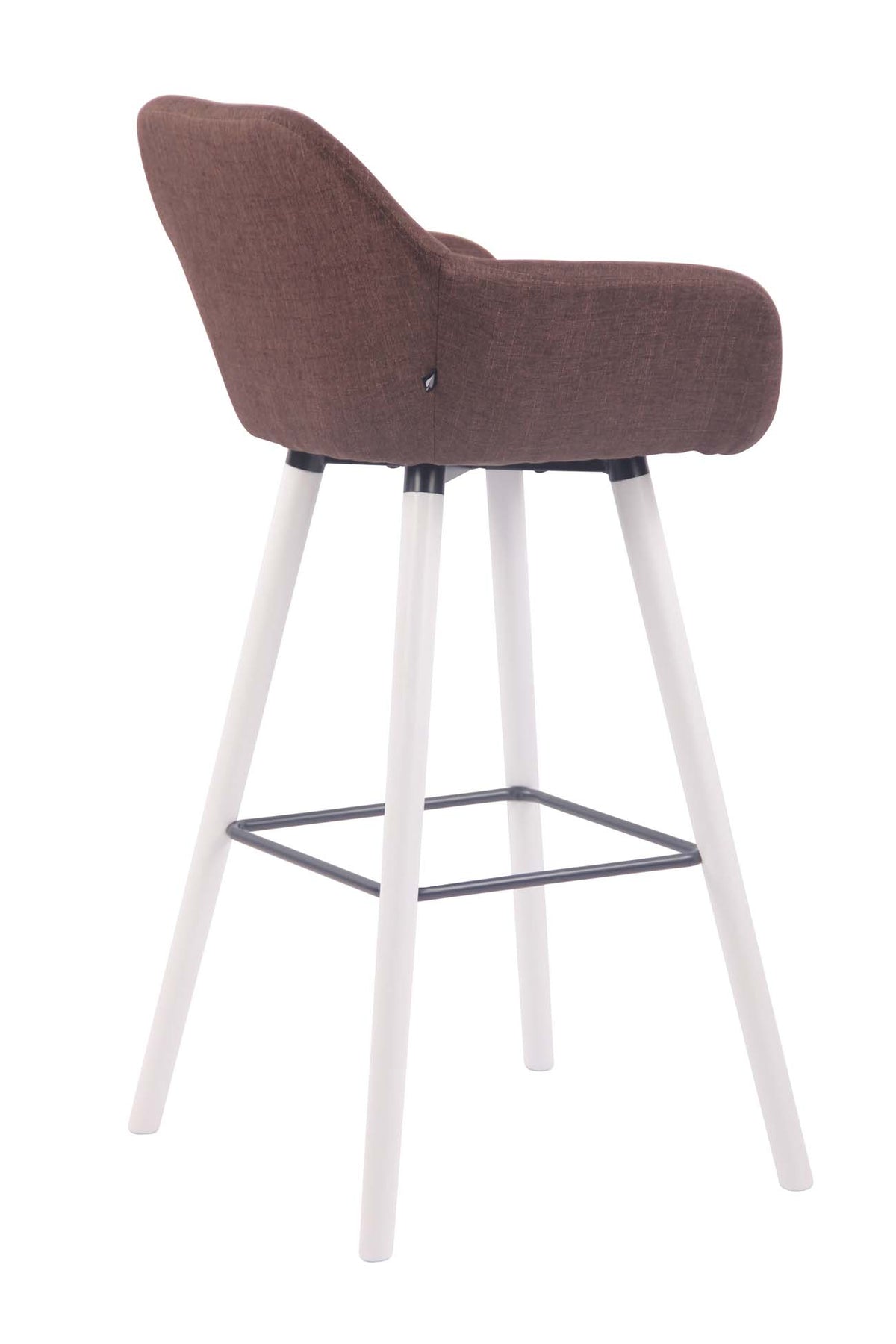 CLP Barhocker Adelaide Stoff weiß – Produktabbildung 9