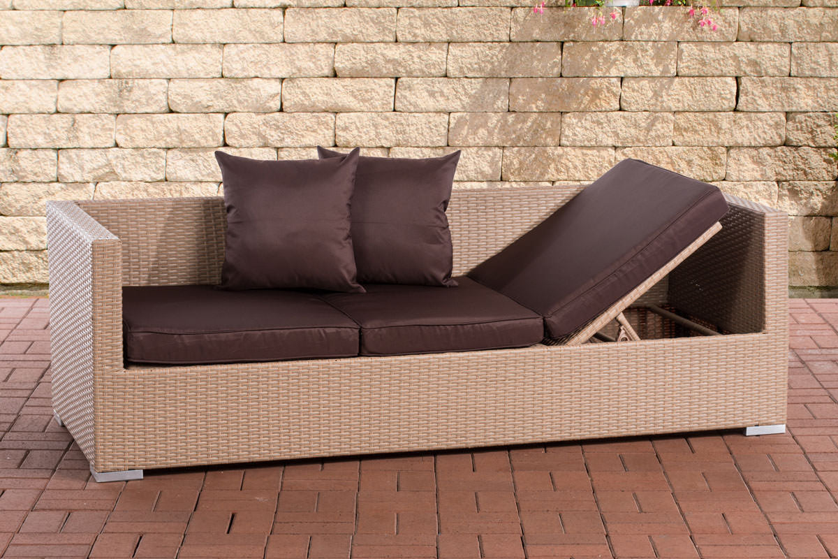 CLP Lounge-Sofa Solano terrabraun