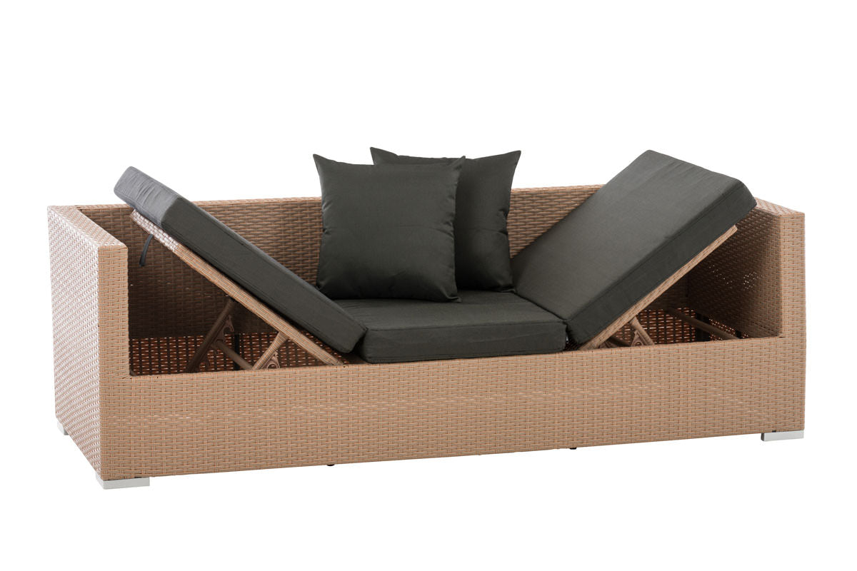 CLP Lounge-Sofa Solano anthrazit – Produktabbildung 3