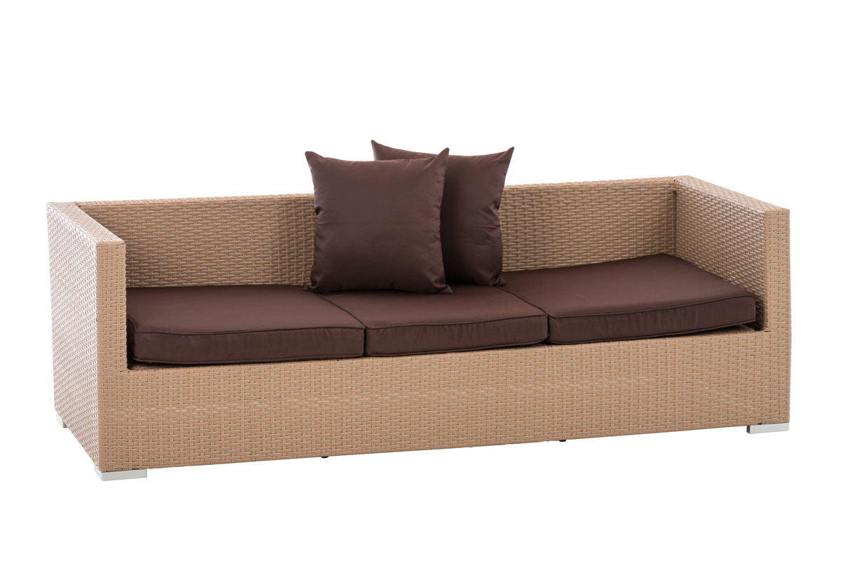 CLP Lounge-Sofa Solano terrabraun – Produktabbildung 2