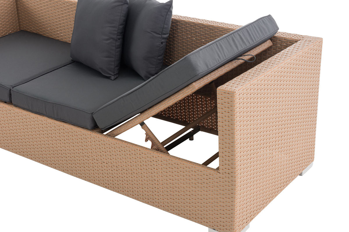 CLP Lounge-Sofa Solano eisengrau – Produktabbildung 5
