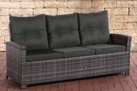 CLP Sofa 3er Fisolo anthrazit