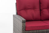 CLP Sofa 3er Fisolo rubinrot – Produktabbildung 3