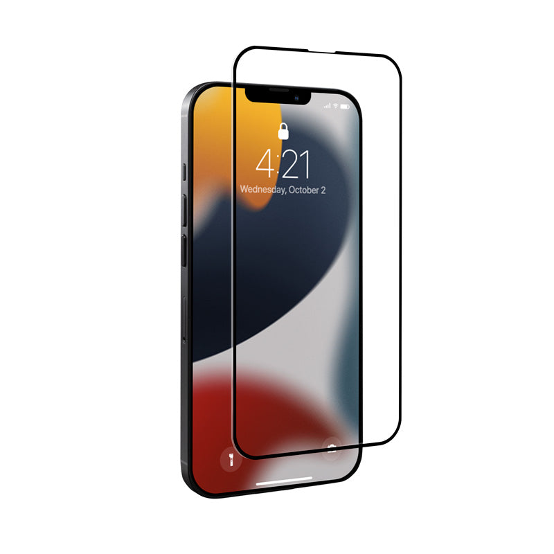 Crong 7D Nano Flexible Glass - Unbreakable 9H hybrid glass for full iPhone 13 mini screen (2)