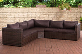 CLP Ecksofa Tibera terrabraun