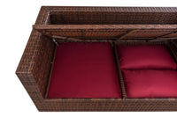 CLP Ecksofa Tibera rubinrot – Produktabbildung 7