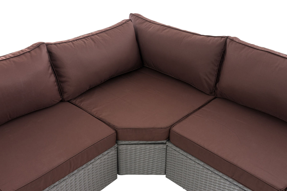 CLP Ecksofa Tibera terrabraun – Produktabbildung 7