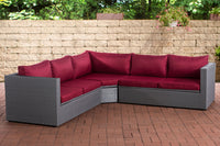 CLP Ecksofa Tibera rubinrot – Produktabbildung 9