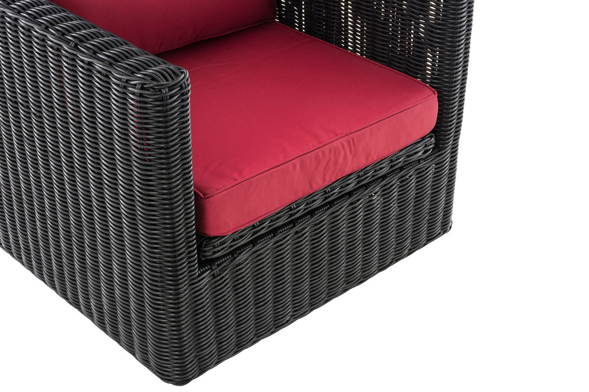 CLP Sessel Tibera 5mm rubinrot – Produktabbildung 4