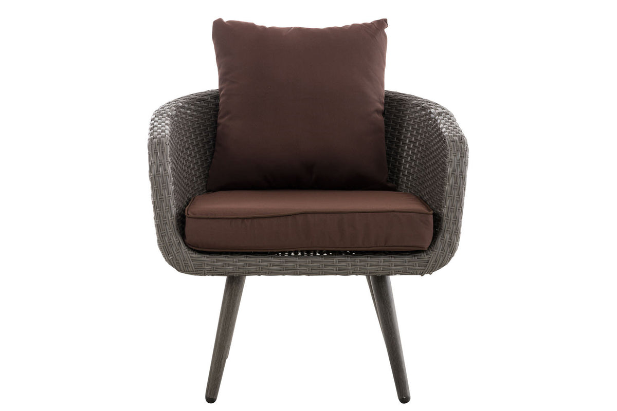 CLP Sessel Ameland Flach terrabraun 40 cm (Dunkelgrau) – Produktabbildung 8