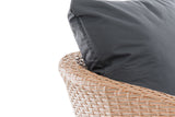 CLP Sessel Ameland Flach eisengrau 40 cm (Hellbraun) – Produktabbildung 4