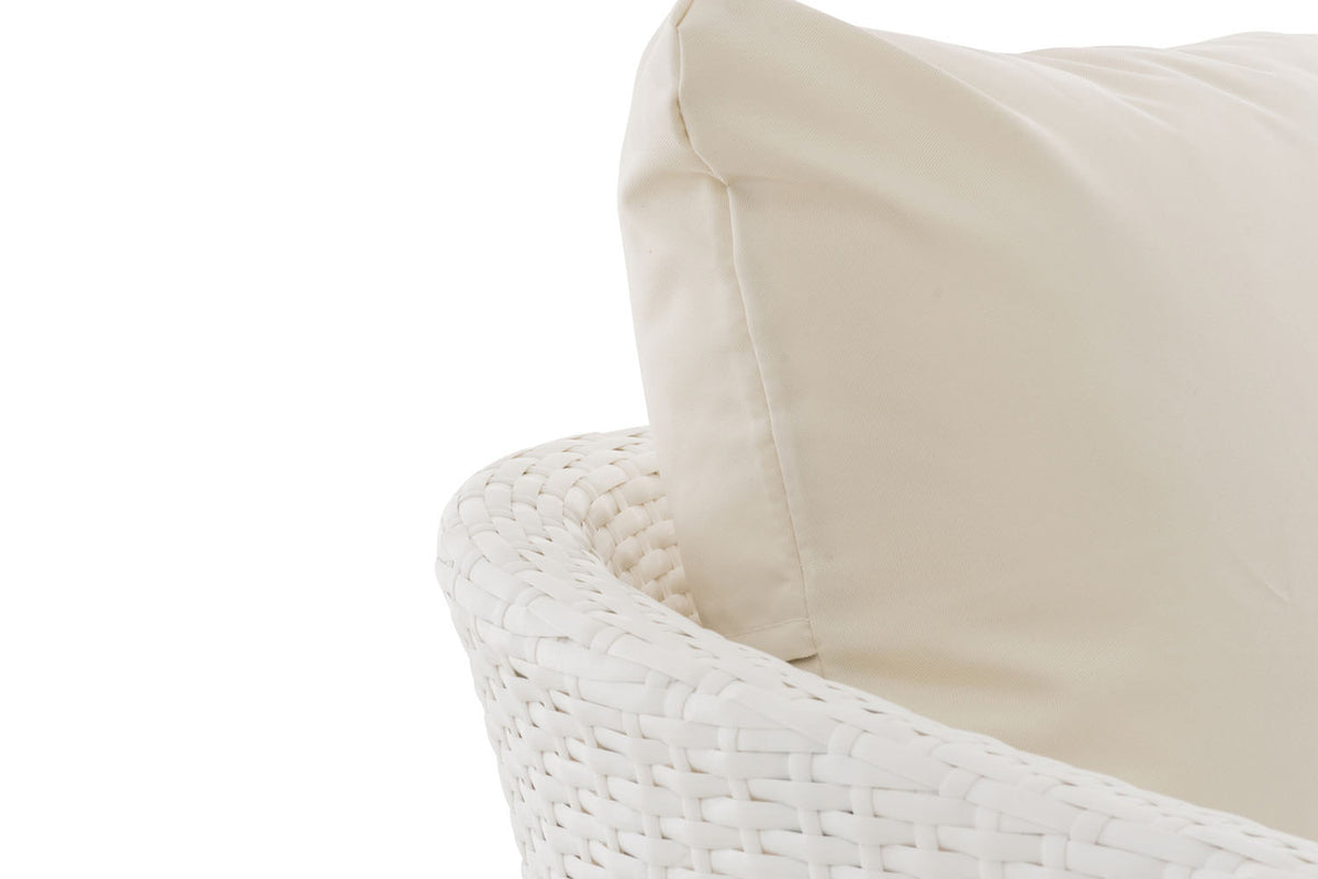 CLP Sessel Ameland Flach cremeweiß 40 cm (Hellgrau) – Produktabbildung 4