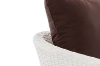 CLP Sessel Ameland Flach terrabraun 40 cm (Hellgrau) – Produktabbildung 4