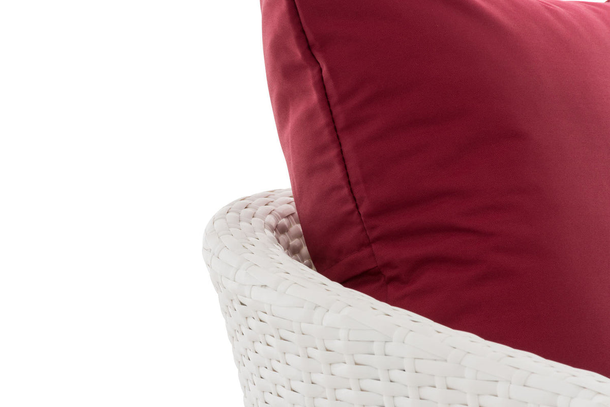 CLP Sessel Ameland Flach rubinrot 40 cm (Hellgrau) – Produktabbildung 4