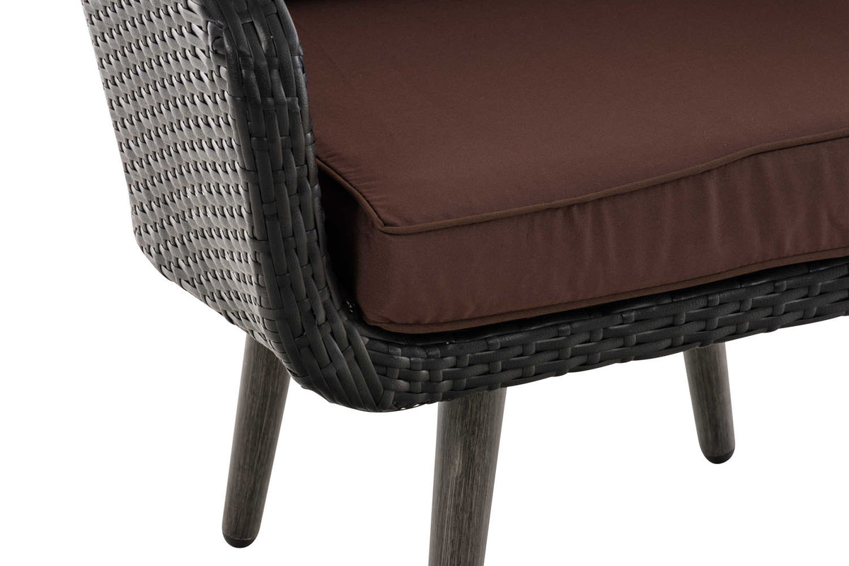 CLP Sessel Ameland Flach terrabraun 40 cm (Dunkelgrau) – Produktabbildung 5