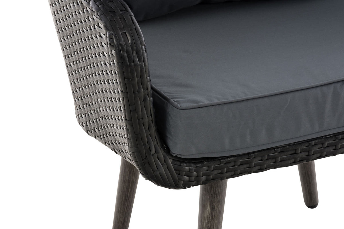 CLP Sessel Ameland Flach eisengrau 40 cm (Dunkelgrau) – Produktabbildung 5